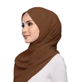 Mayesa Basic Scarf in Brown
