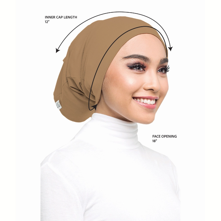 Aza Inner Cap in Milo measurement guide