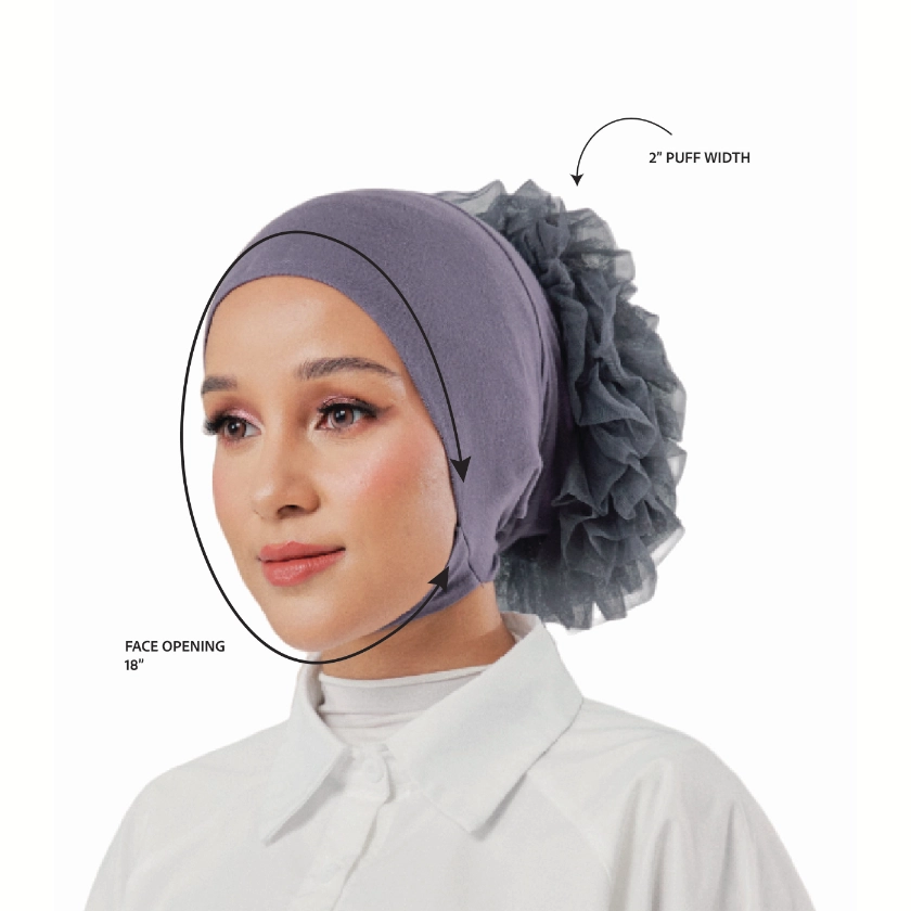 Suri Dagoo Volumnizer Inner in Primrose Pink measurement guide