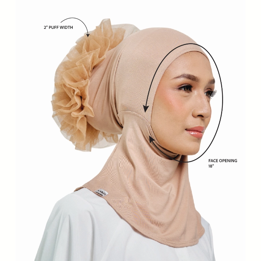 Suri Neenja Volumnizer Inner in Paris Pink measurement guide