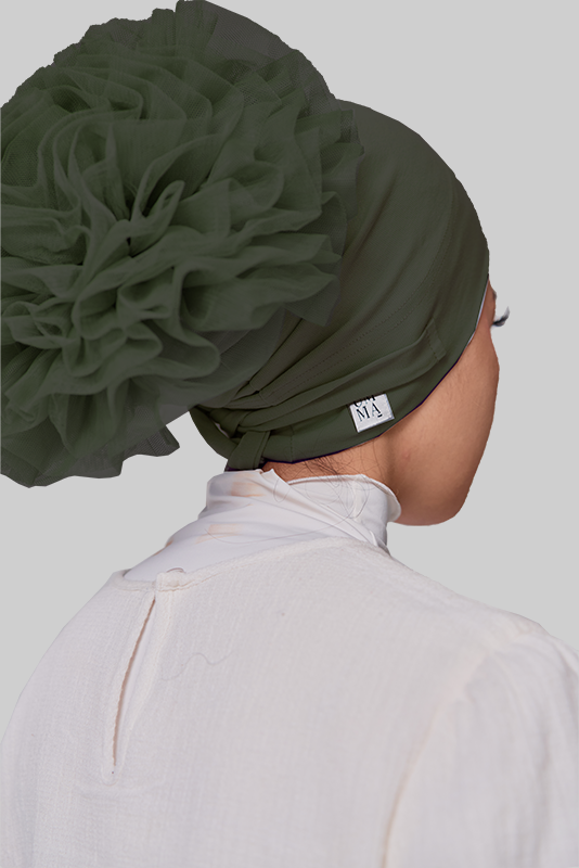 Suri Volumnizer Inner in Olive Green