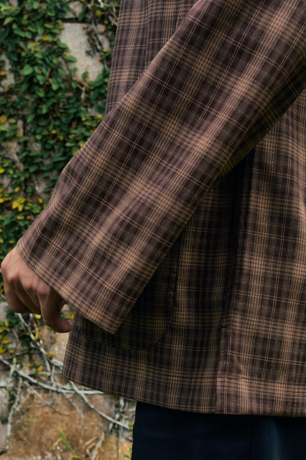 Kurta Jentayu Teluk Belanga in Brown