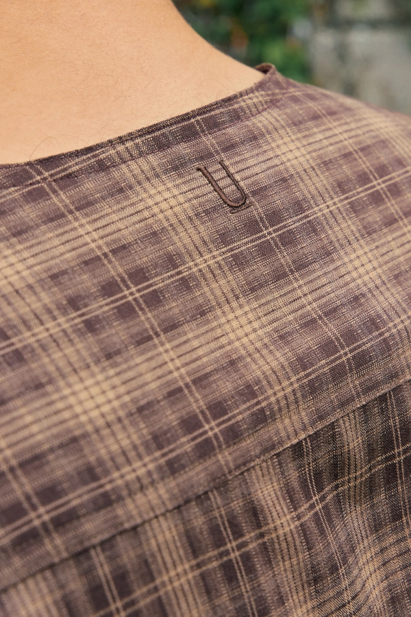 Kurta Jentayu Teluk Belanga in Brown