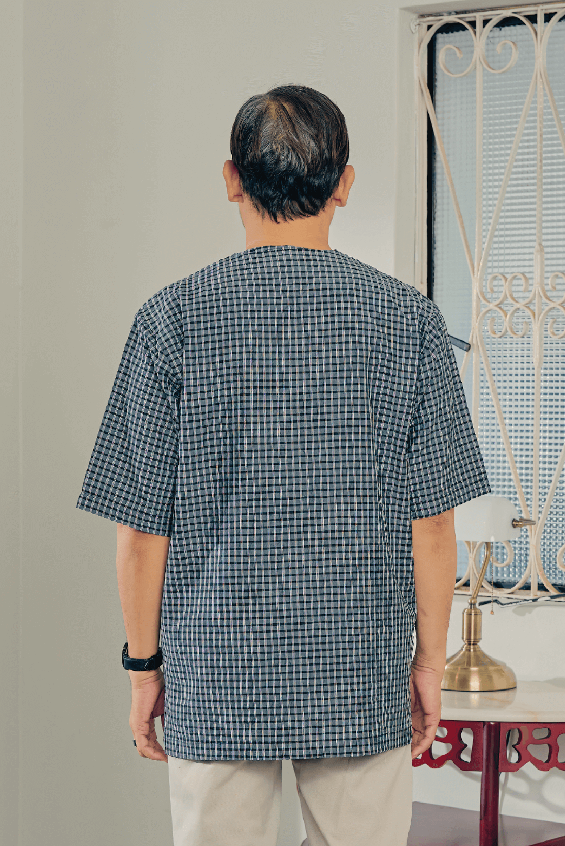 UMMA Kurta Mega in Mendung Black