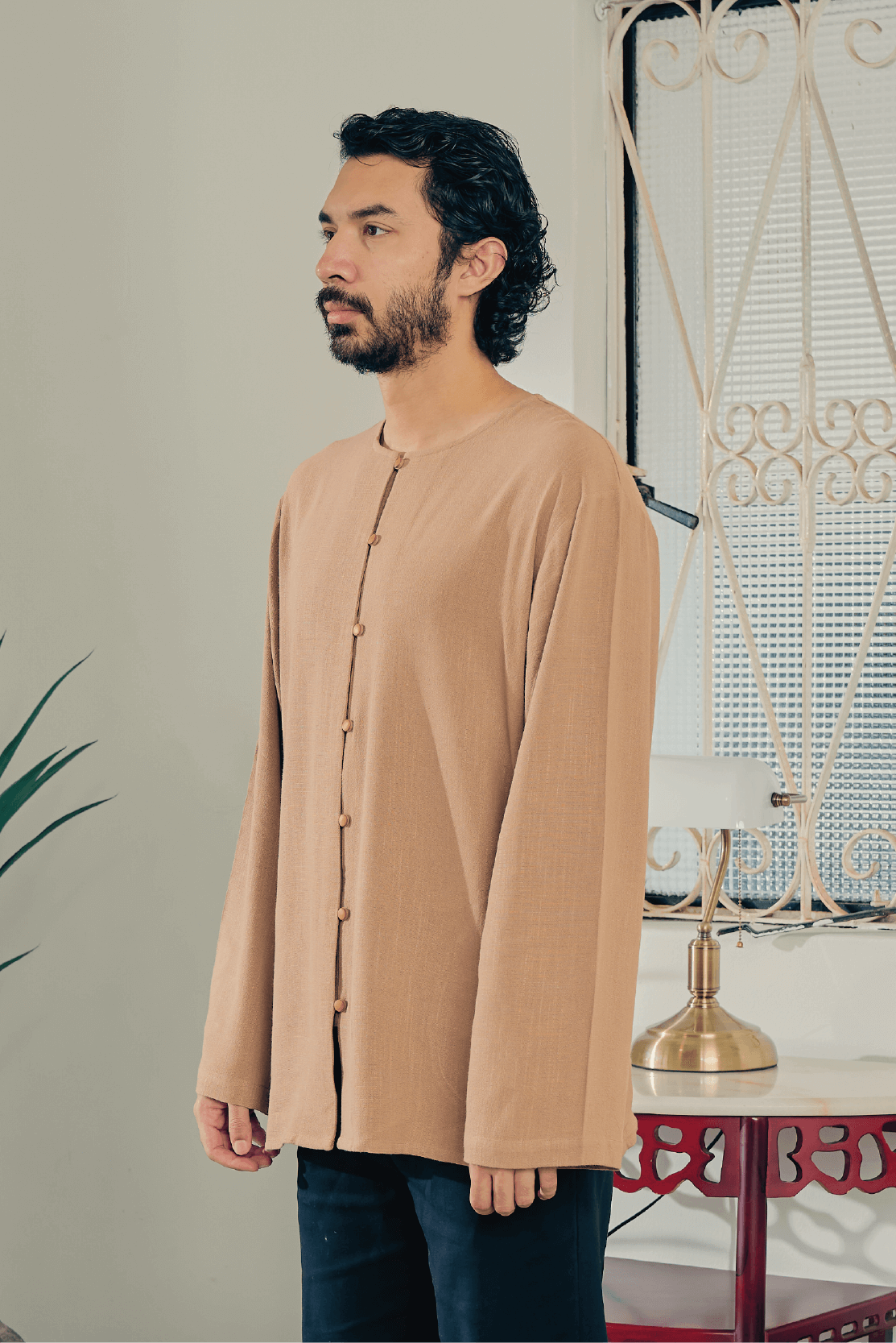 UMMA Kurta Budi in Sabut Brown