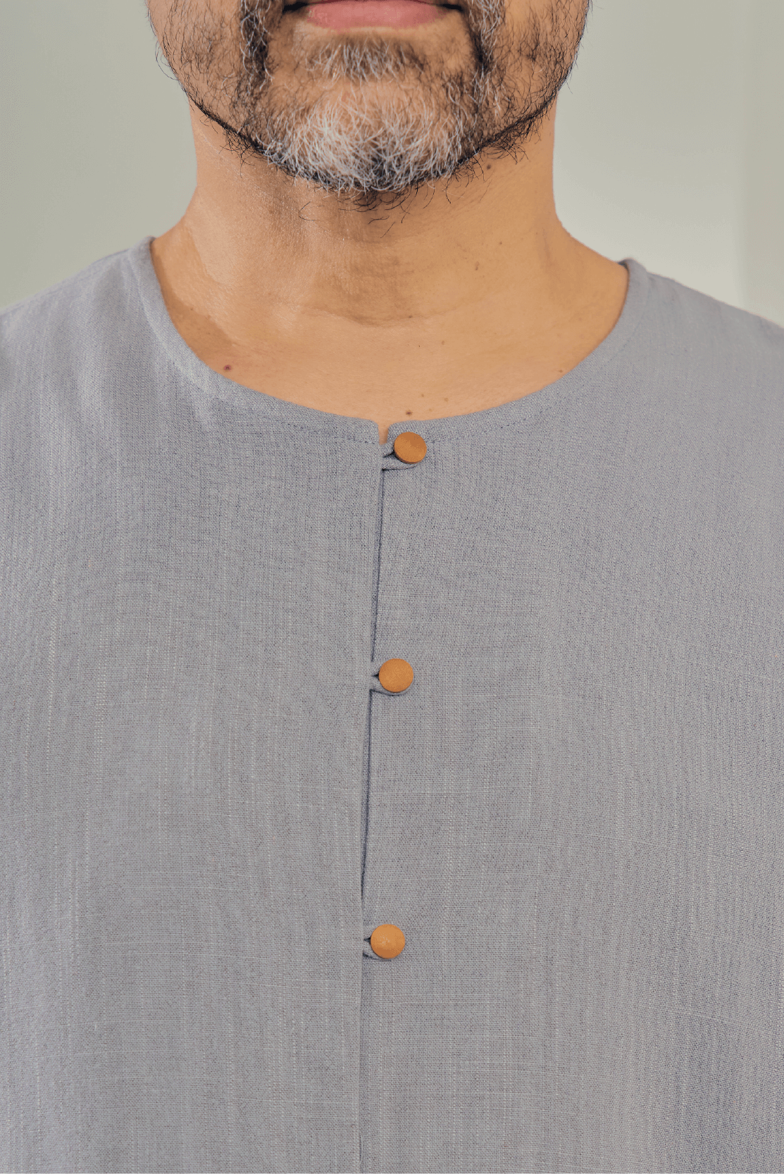 UMMA Kurta Budi in Abu Grey
