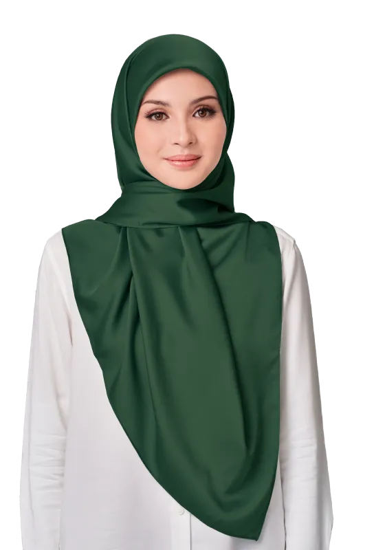 Asna Basic Scarf in Evergreen