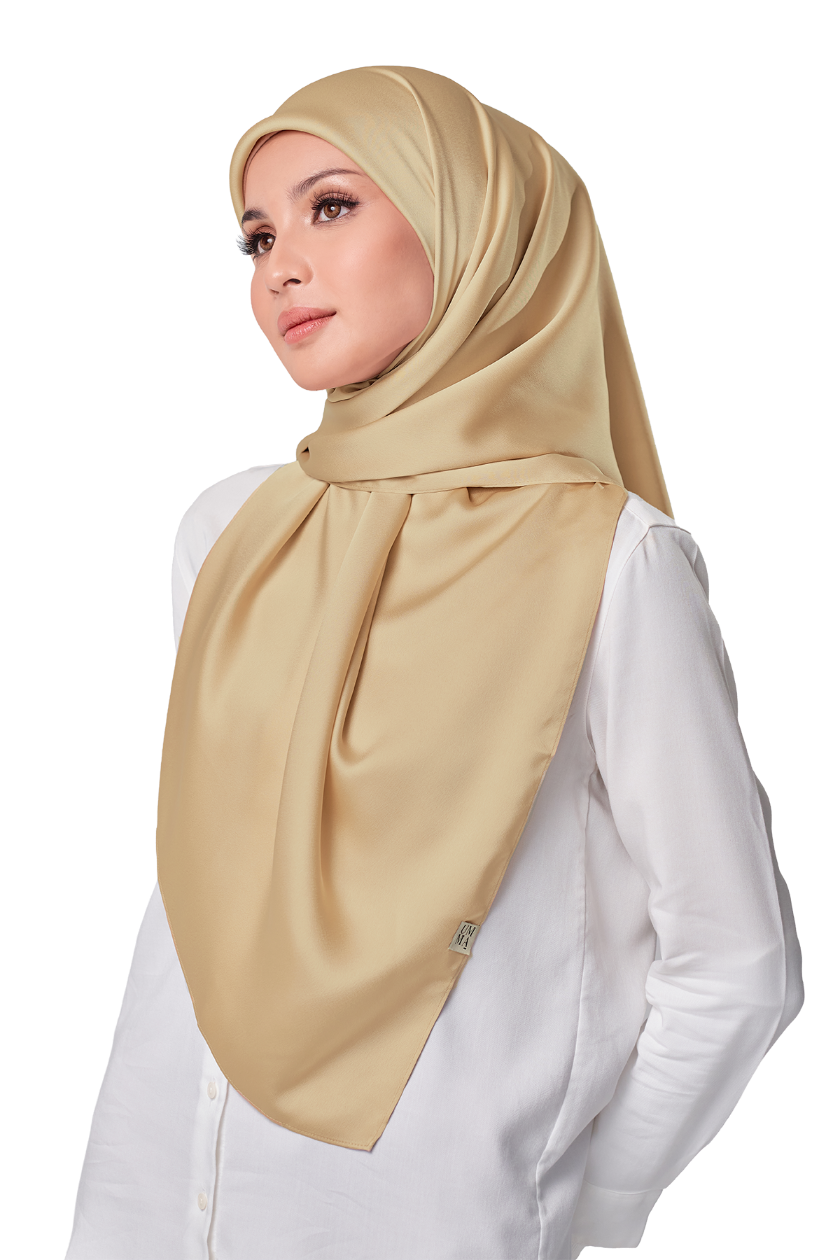 Asna Basic Scarf in Gold Buttermilk