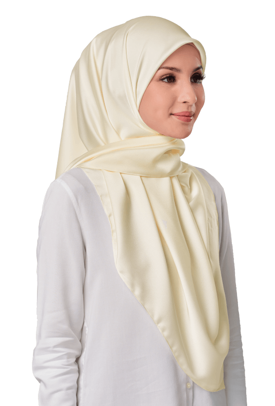 Asna Basic Scarf in Milk