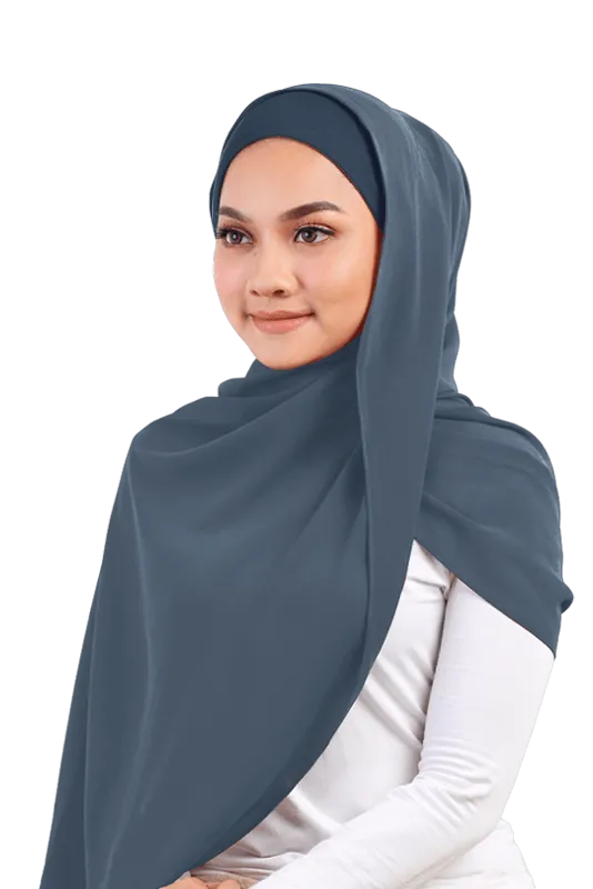 Ayra Semi Instant Scarf in Aegean