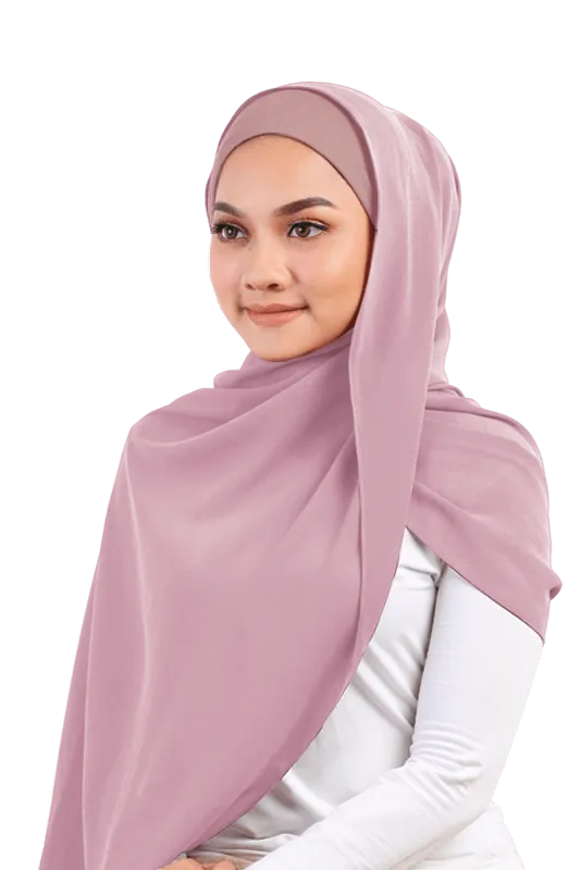 Ayra Semi Instant Scarf in Lily