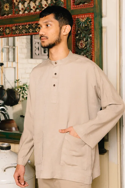 Kurta Yee Sang in Beige
