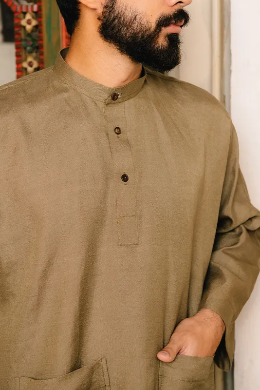 Kurta Yee Sang in Olive
