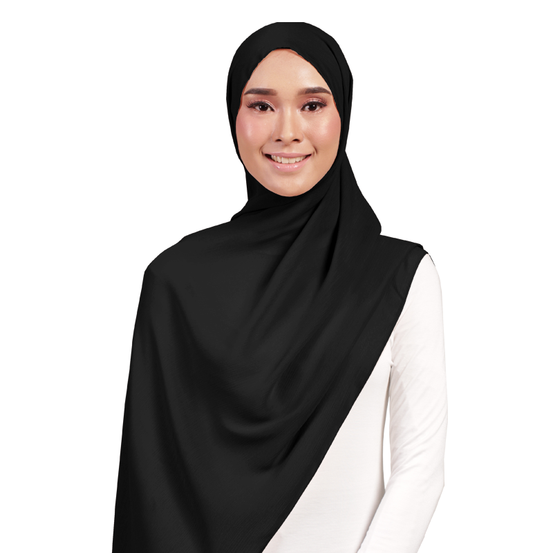 Mayesa Basic Scarf in Black