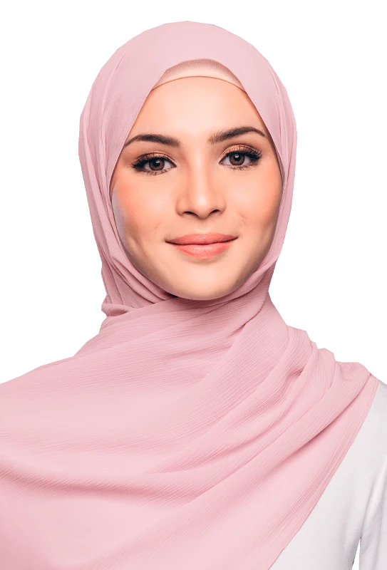 Mayesa Basic Scarf in Pink
