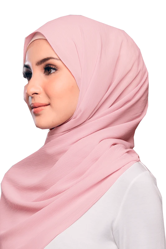 Mayesa Basic Scarf in Pink