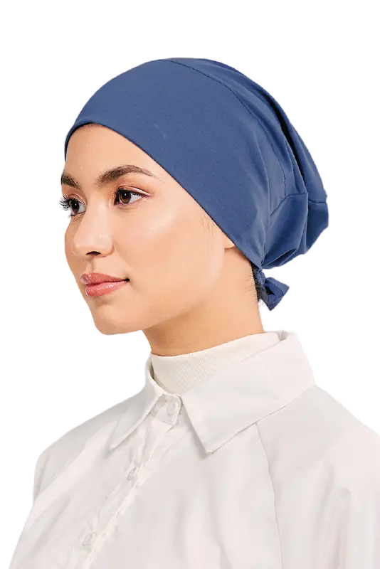 Salma Inner Cap in Cove Blue