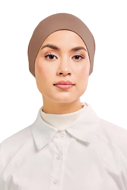 Salma Inner Cap in Drew Brown
