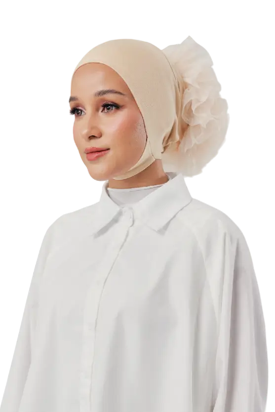 Suri Dagoo Volumnizer Inner in Macaroon Beige