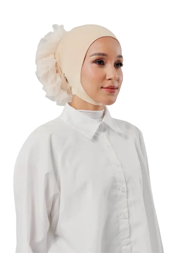 Suri Dagoo Volumnizer Inner in Macaroon Beige