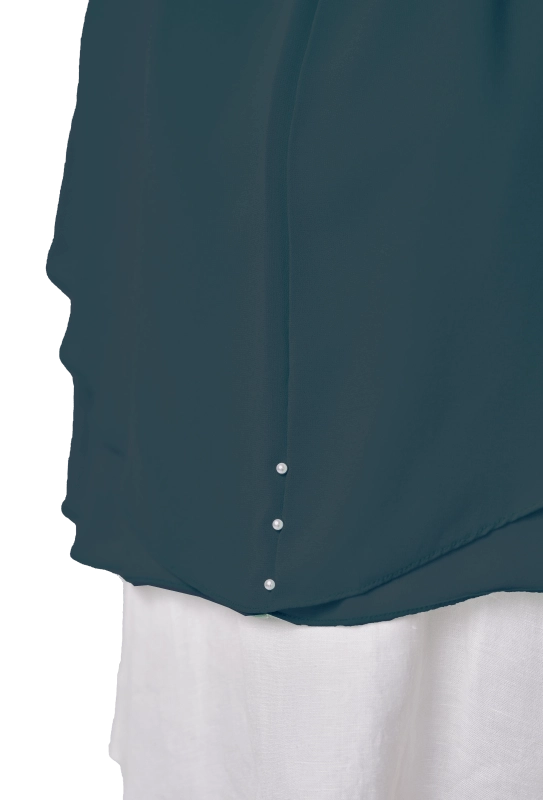 Hayyan Khimar in Turquoise
