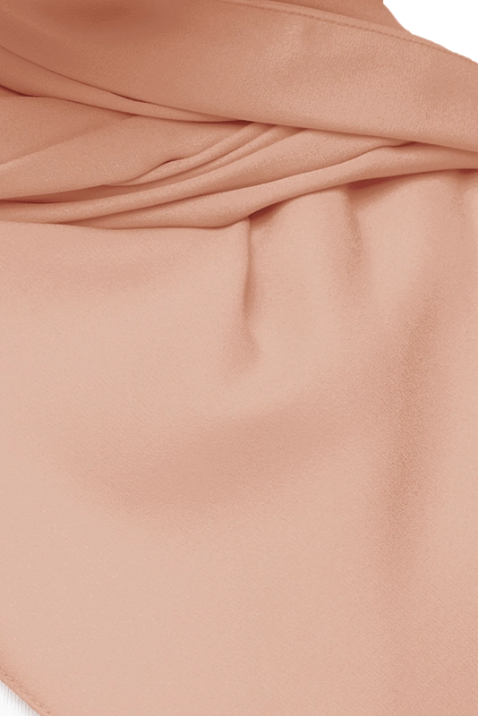 Nawar Basic Scarf in Sorbet Peach