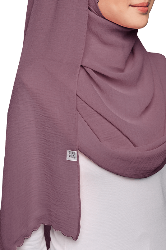 Sulam Sumera Scarf in Macaroon Pink
