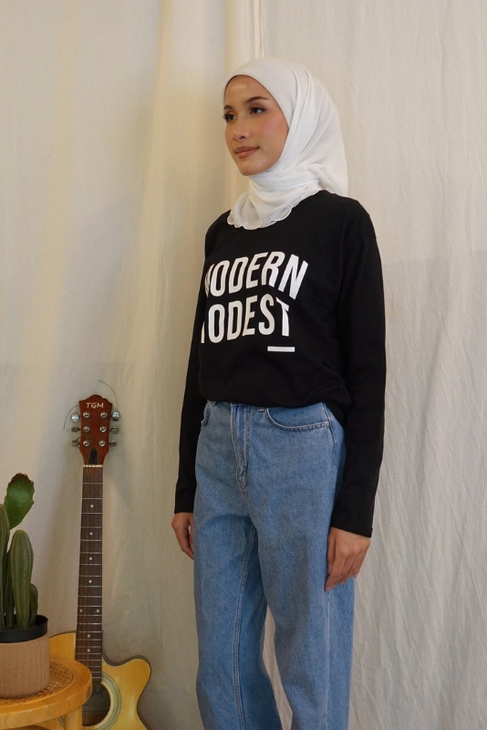 UMMA Long Sleeve Tshirt in Black