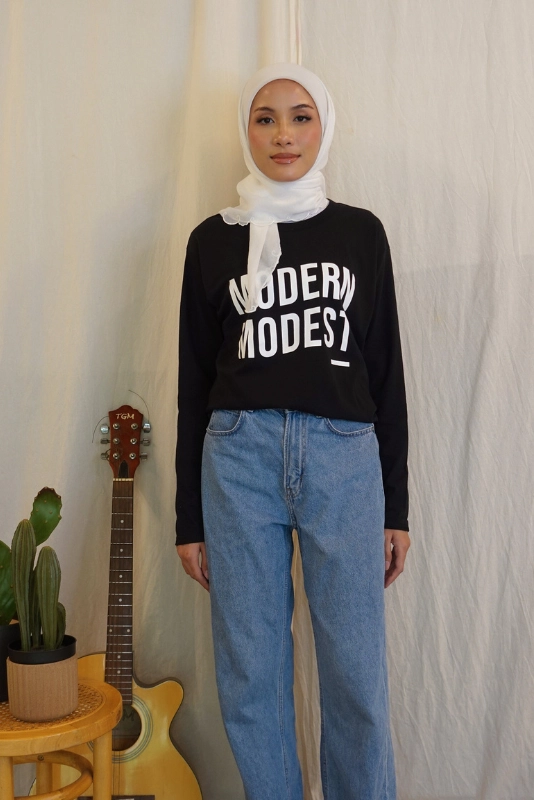 UMMA Long Sleeve Tshirt in Black