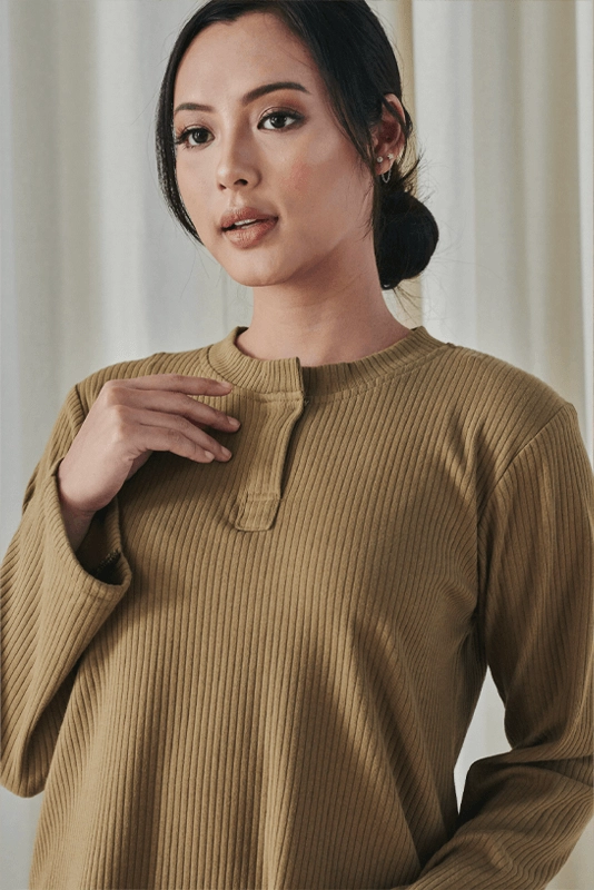 Lana Co-ord in Olive