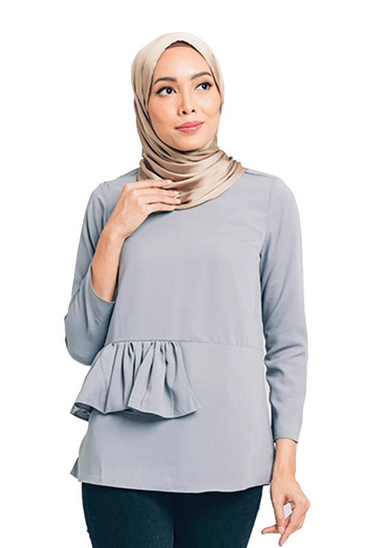 Rosalie Top in Grey